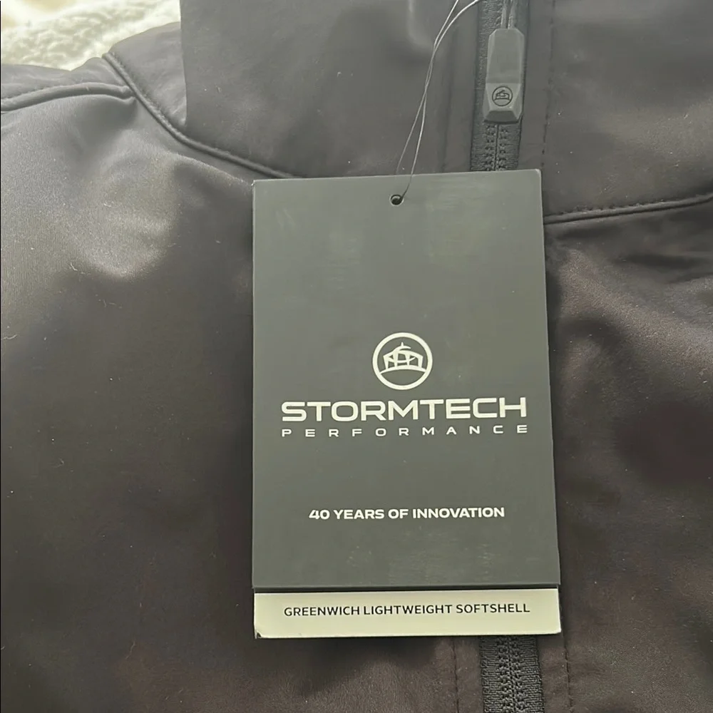 Storm Black Performance Jacket Full-Zip Soft-Shell - Picture 6 of 7